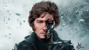 “Casta a la vista, baby”: el posteo de Milei a “lo Terminator”
