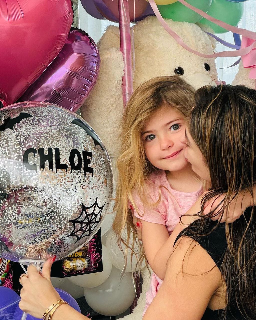 El cumpleaños temático de Chloé, la hija de Jésica Cirio y Martín Insaurralde. Gentileza Instagram.