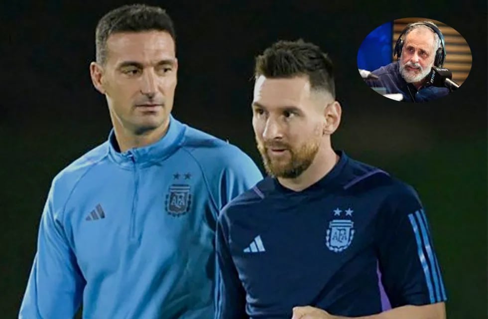 Jorge Rial contó que Lionel Scaloni y Messi se pelearon. (Web)