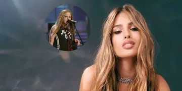Juli Poggio y el impactante parecido con la cantante Avril Lavigne que nadie te mostró