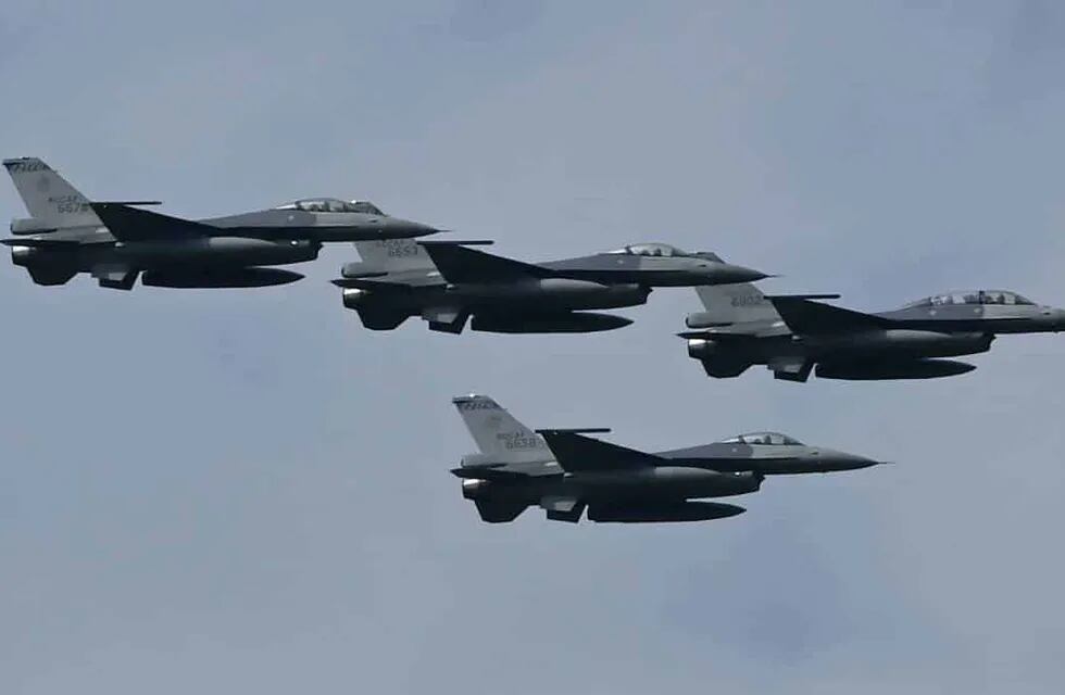 Taiwán denunció la presencia de más de 20 aviones de combate chinos en el territorio que disputa la isla con Pekín.