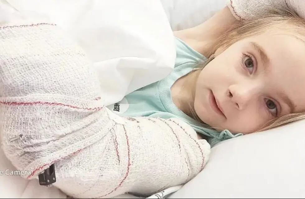 Scaloni compartió un video de Juanita, la nena mendocina operada en España y quien necesita ayuda para rehabilitarse. Fuente: Captura Instagram
