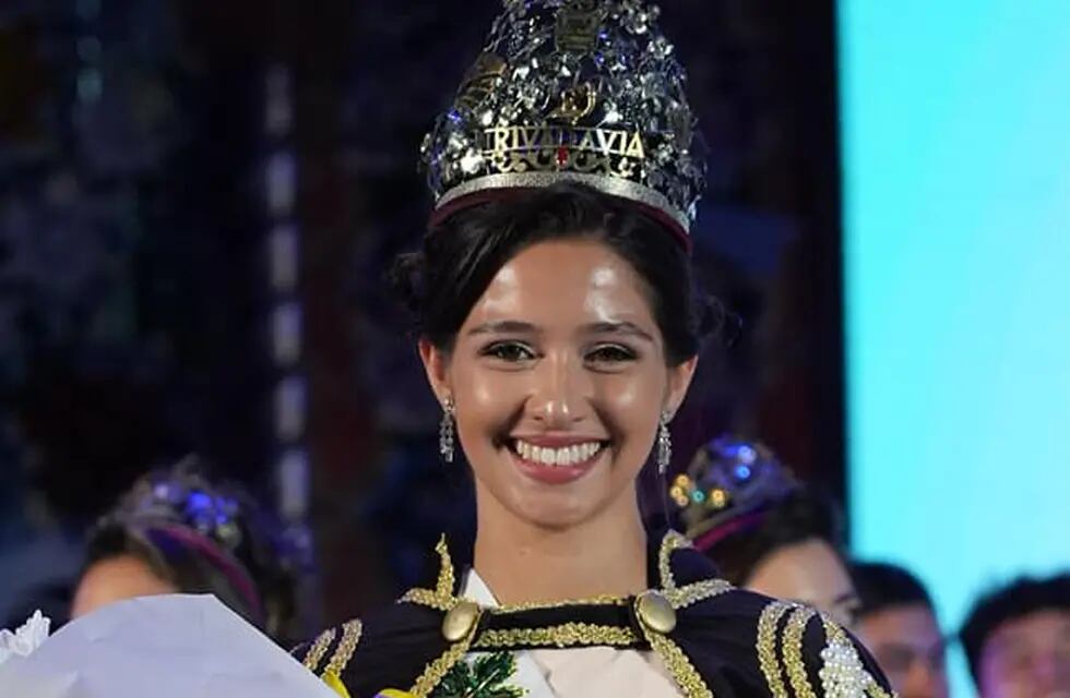 Sofía Fernández, nueva reina departamental de la Vendimia en Rivadavia. Foto: Gentileza Prensa Rivadavia