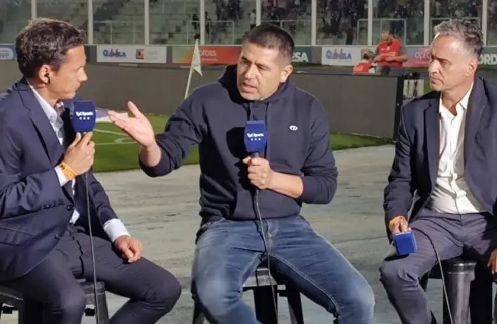 Juan Román Riquelme habló de todo en TyC Sports. / TV