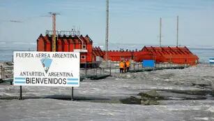 BASE MARAMBIO. En la Antártida (DyN/Archivo).