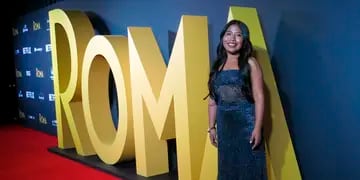 La actriz mexicana que protagonizó Roma compartió en las redes su felicidad al enterarse que competirá por el galardón a Mejor Actriz.