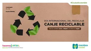 Día Internacional el Reciclaje en la plaza España de Ciudad