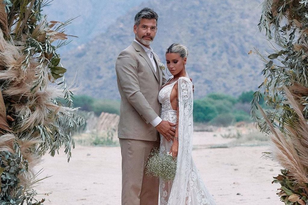 Ramiro Ponce de León y Flor Peña, felices esposos. (Instagram @flor_de_p)