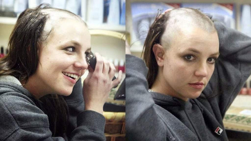 Britney Spears se rapó en 2007