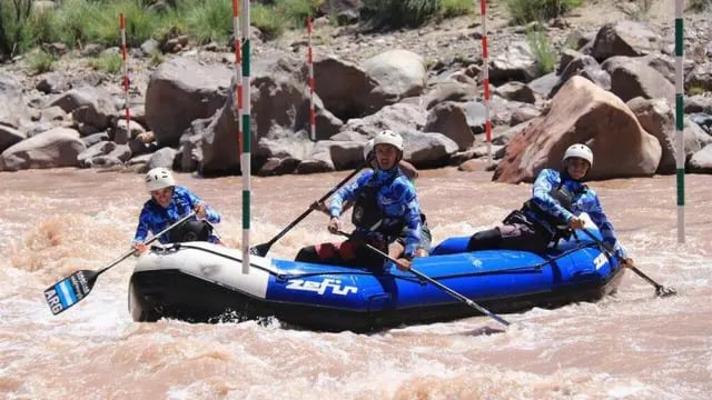 Se disputó la 3era fecha del campeonato Argentino de Rafting, en Potrerillos, más precisamente en aguas del río Mendoza.