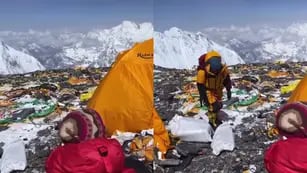 Basura en el Everest