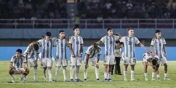 Fin del sueño en el Mundial Sub-17: Argentina quedó eliminada por penales ante Alemania en las semifinales