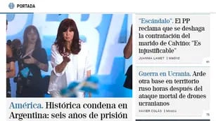 Así reflejaron los medios del mundo el fallo que condenó a Cristina Kirchner