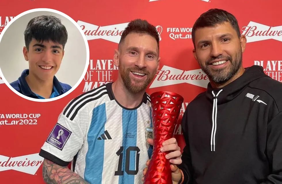 Benjamín Agüero recibió los mejores regalos tras el cruce de Argentina con Croacia / Instagram