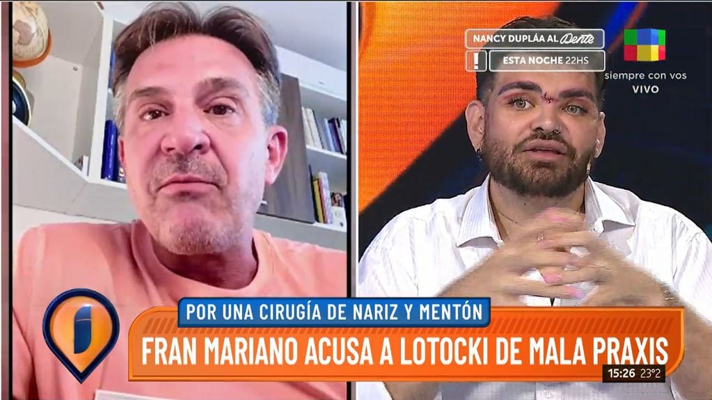 Fran Mariano apuntó contra Aníbal Lotocki.