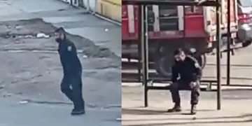Viral: un policía porteño se volvió viral tras ser filmado presuntamente drogado