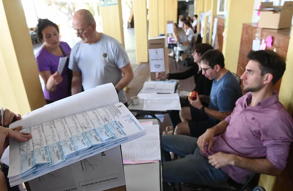 Elecciones en Mendoza (José Gutiérrez / Archivo Los Andes)