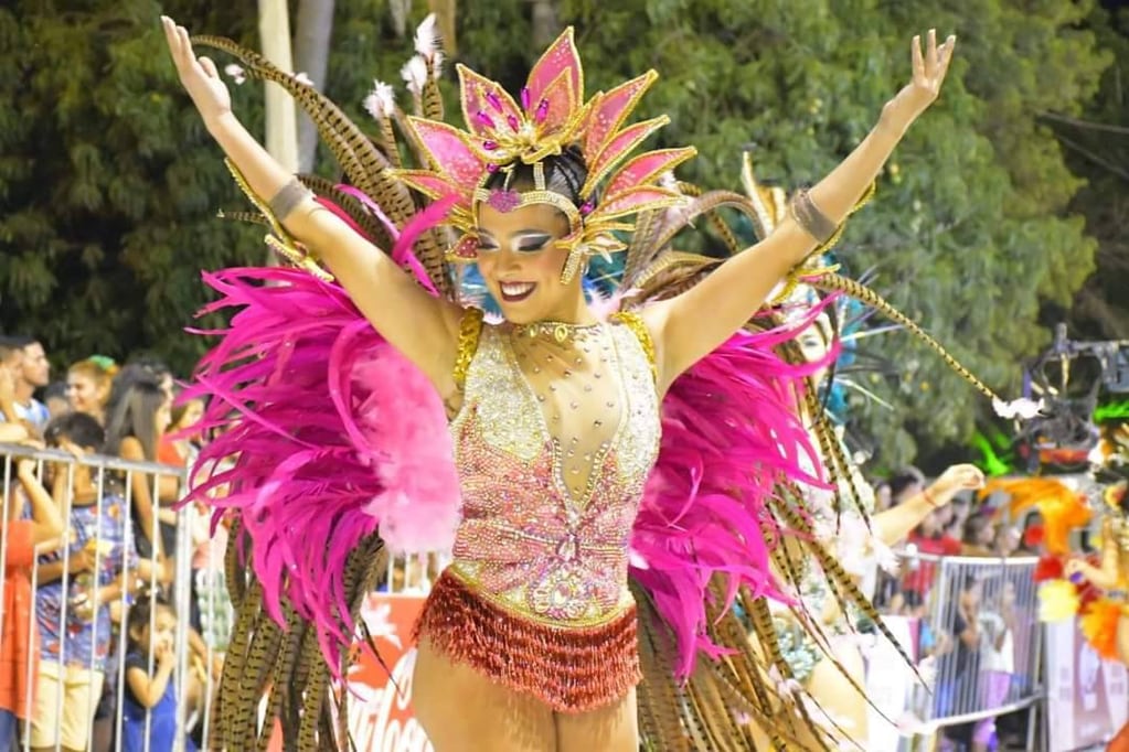 Carnaval 2024 en Jujuy. La comparsa correntina Osiris