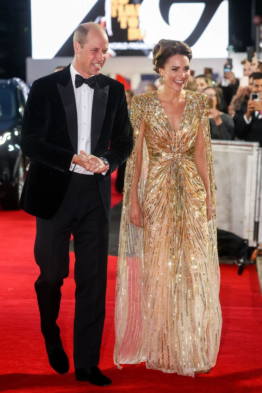 Kate Middleton y el mismo vestido de Susana en la premiere de James Bond