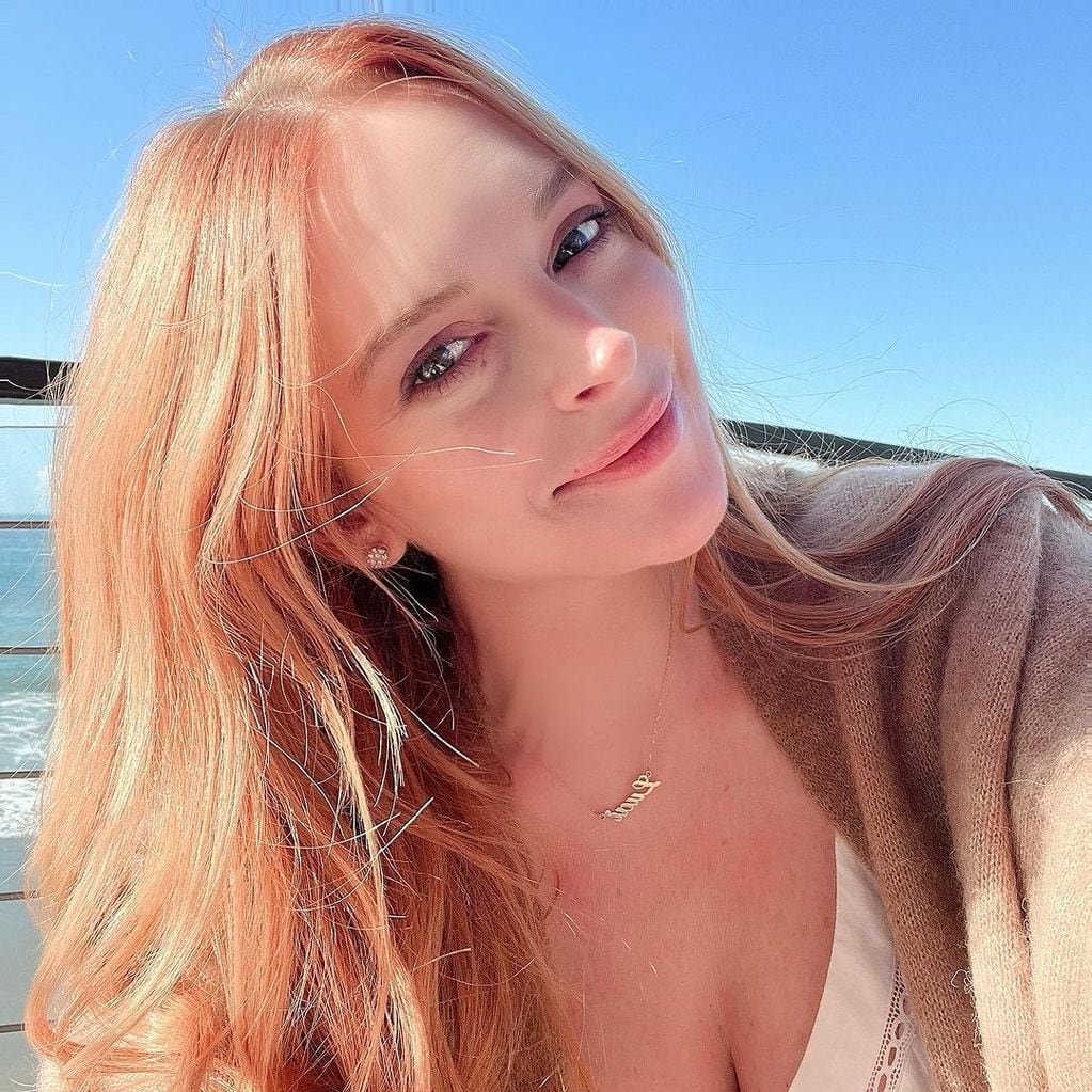 Así luce hoy Lindsay Lohan. Foto: Instagram.
