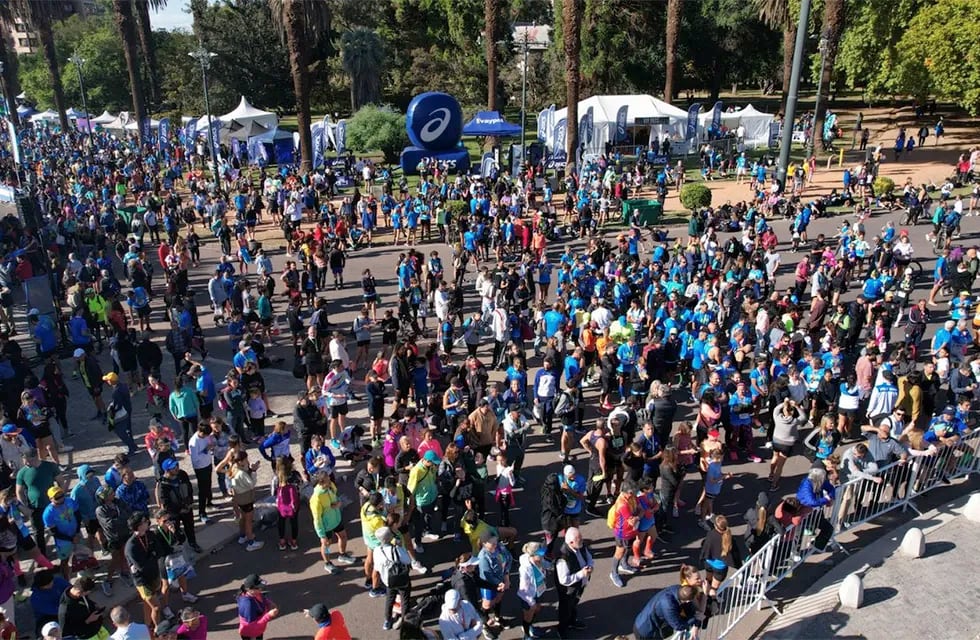 Maratón Internacional de Mendoza. Una multitud formó parte de la edición 2023.