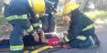 Ayuda para los bomberos de Rama Caída