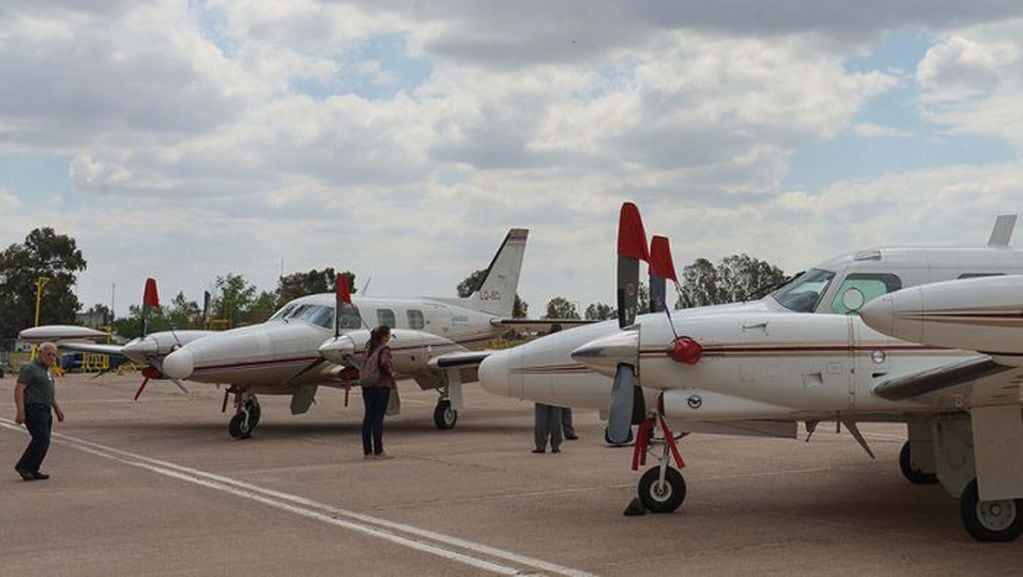 Aviones de la lucha antigranizo (Mendoza)