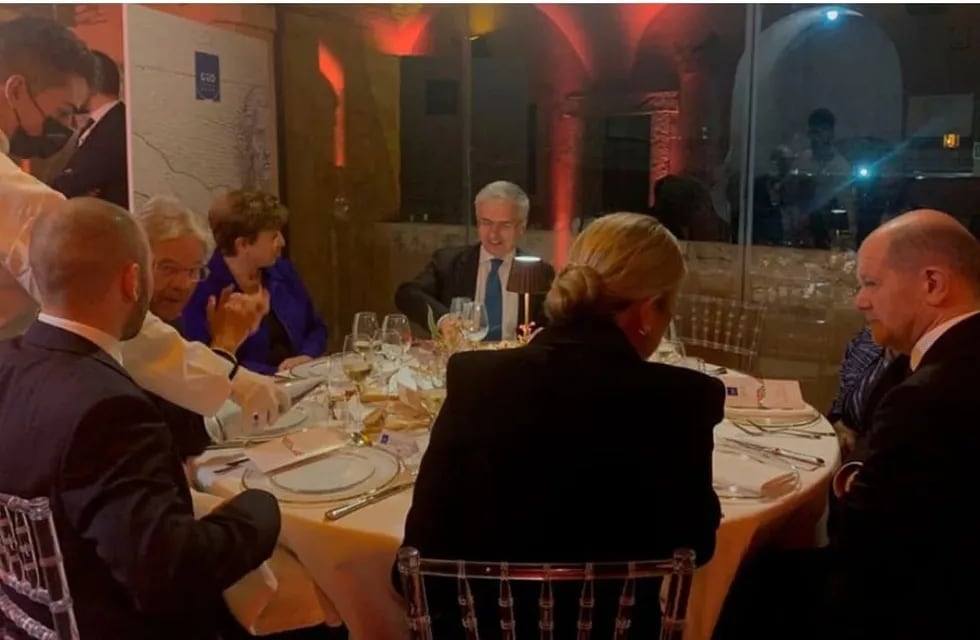 Encuentro en Roma entre la directora del FMI, Kristalina Georgieva, y el ministro de Economía, Martín Guzmán.