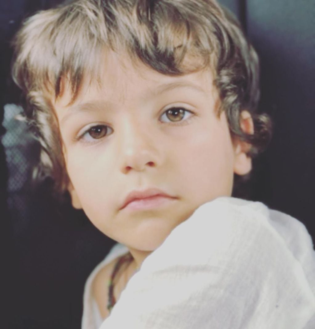 Nilo Pauls, el hijo de Agustina Cherri y Gastón Pauls. Gentileza Instagram.