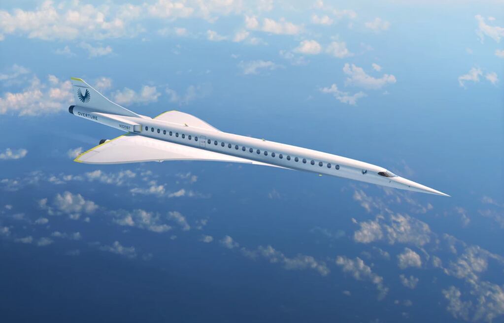 “Overture” es el nombre del nuevo avión comercial que lanzará al mercado la empresa Boom Supersonic.