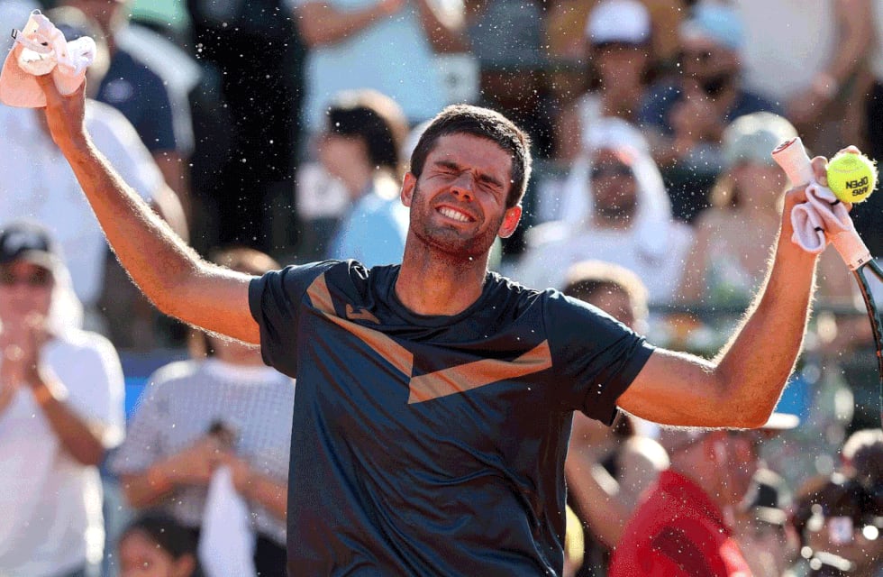 El bonaerense se consagró campeón en casa. (Prensa ATP Tour)
