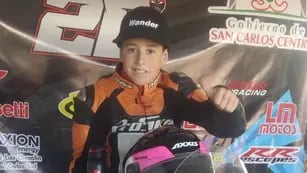 A los 11 años, Benjamín Peralta logró su primer podio nacional