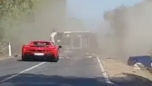 Una pareja murió tras un choque entre un Ferrari y un Lamborghini