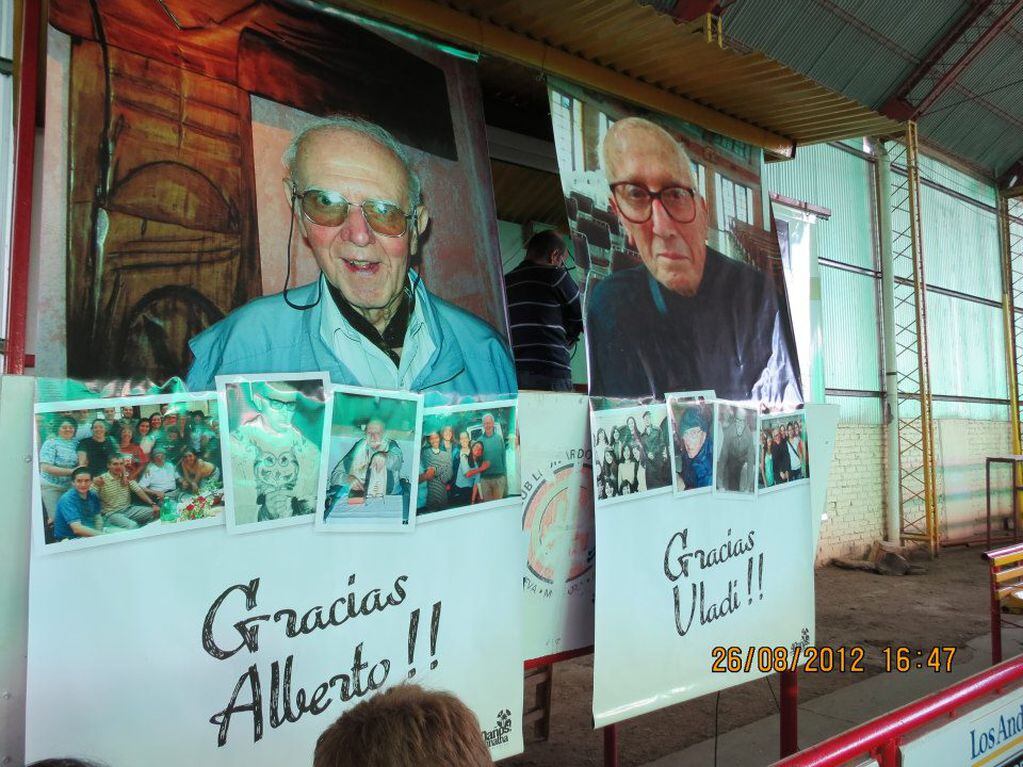 El Padre Vladimiro Rossi y el Padre Alberto Aguirre son permanentemente recordados por el Movimiento Juvenil de Peregrinos por su legado. Foto: Gentileza MJP