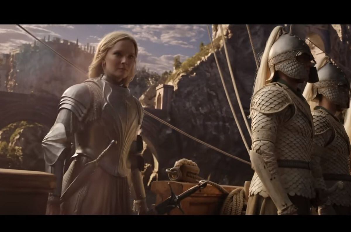 "The Rings of Power" es el nombre de la serie de Amazon (Captura de video).