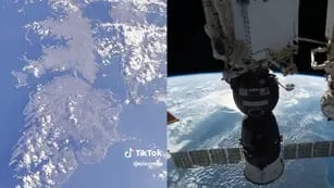Imágenes de las Islas Malvinas captadas desde el espacio