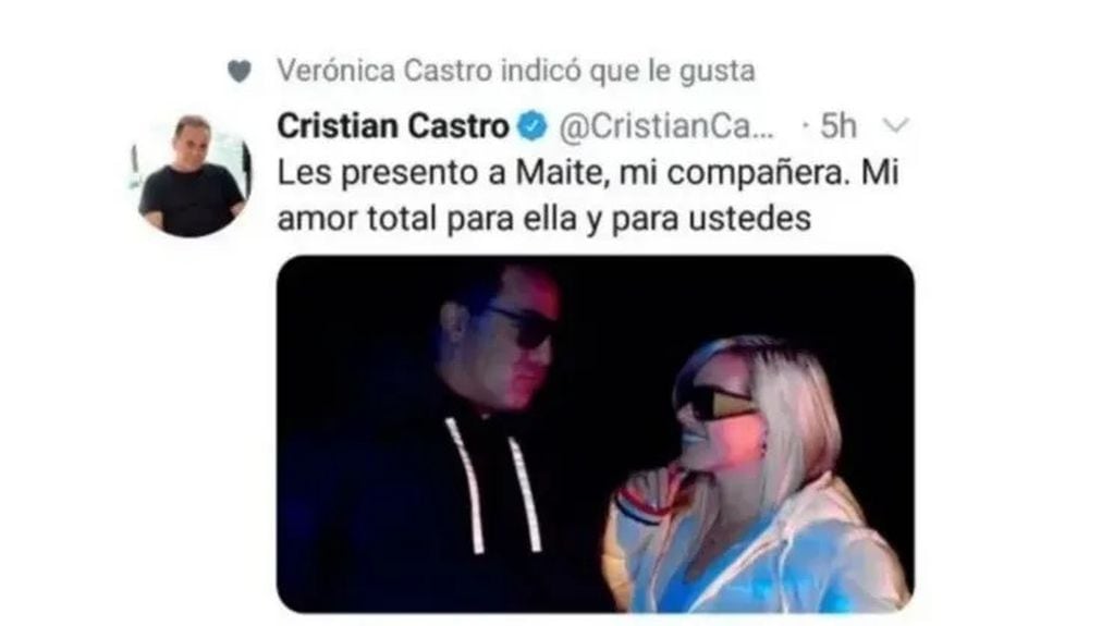La ex de Cristian Castro está a pocos meses de ser madre.
