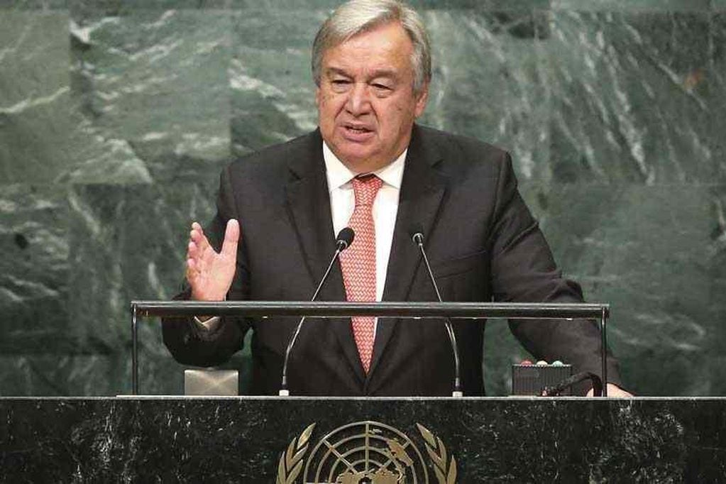 Antonio Guterres, Secretario General de la ONU (AP / Archivo).