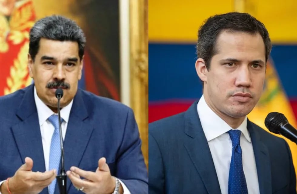 Un fallo del 29 de julio de 2022 otorgaba a Guaidó autoridad sobre el oro depositado en el Banco de Inglaterra. Foto: (Izquierda) Gobierno Bolivariano de Venezuela / (Derecha) EFE - Rayner Peña