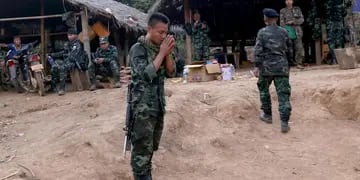 Milicias civiles en Birmania