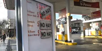Falta combustible en estación de servicio Shell