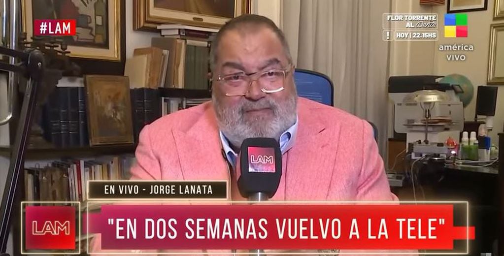 Jorge Lanata informó su regreso a la televisión.