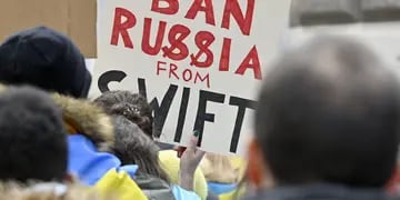 protestas en todo el mundo contra la invasión a rusa a Ucrania