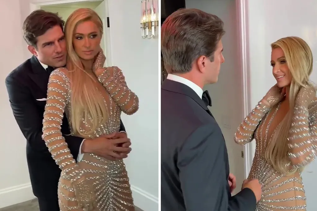 Paris Hilton en una falsa relación romántica con Tom Cruise. Foto: Web