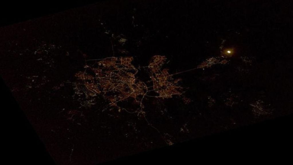 Ucrania desde el espacio.