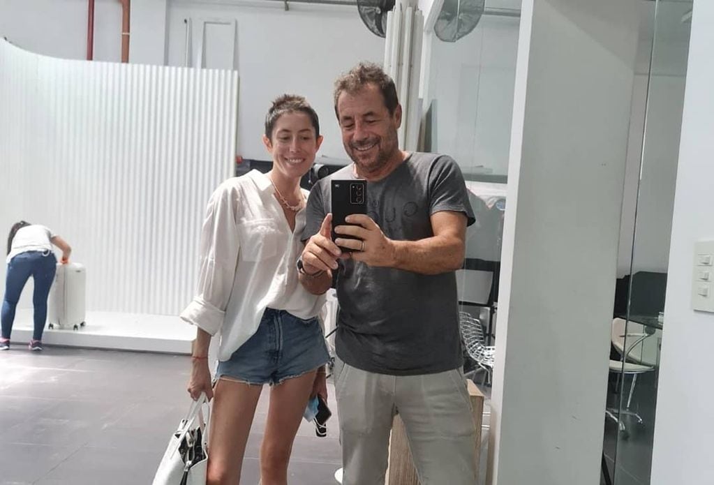 Ricky Sarkany y su hija Sofía (Instagram).