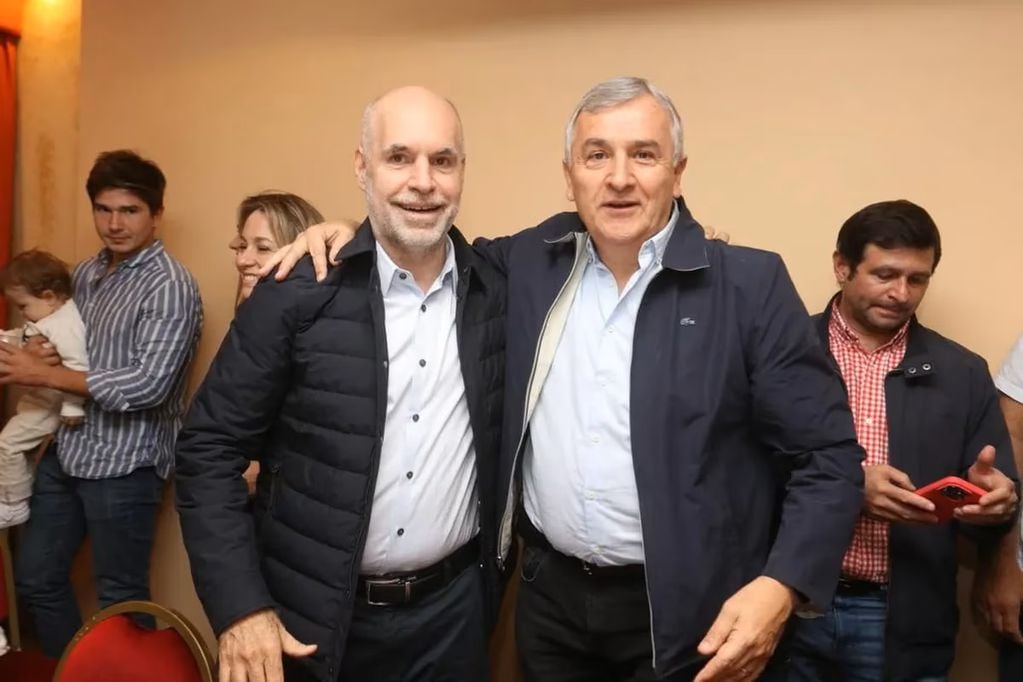 Horacio Rodríguez Larreta y Gerardo Morales buscan sumar al peronista Juan Schiaretti a JxC