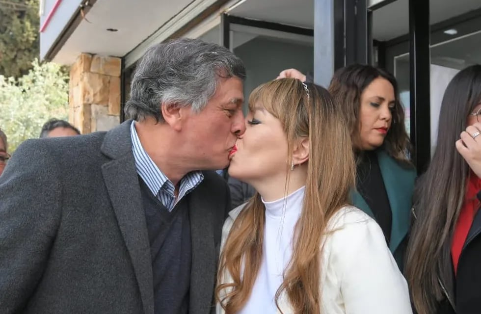 Daniel Orozco se casó con Janina Ortiz. Ignacio Blanco / Los Andes