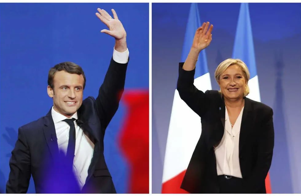 Duros ataques  intercambiaron Le Pen y Macron