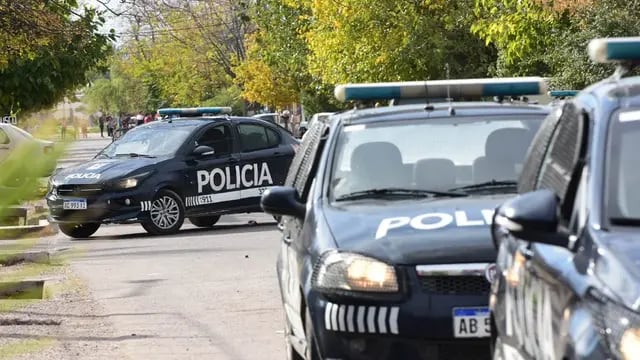Policía en Las Heras